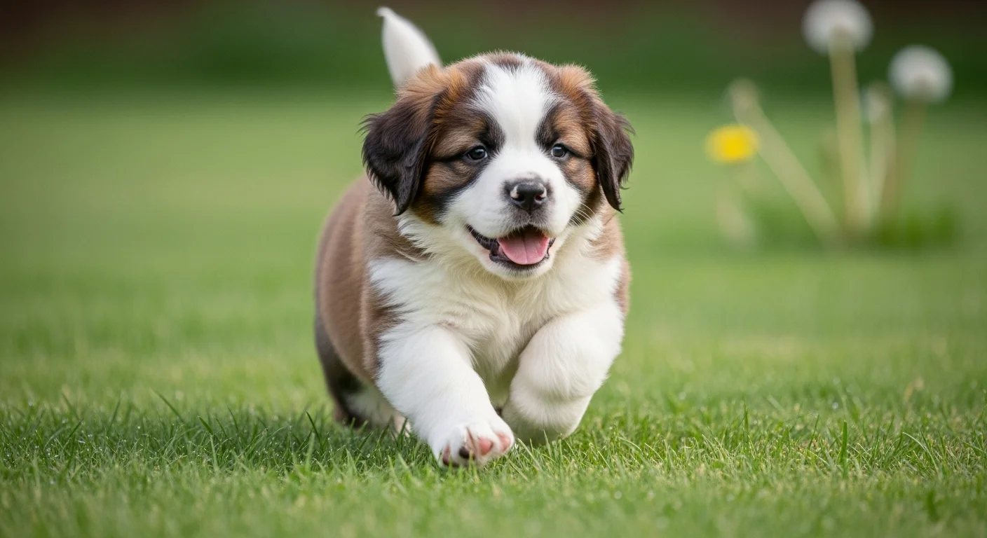 Chiot Saint Bernard 2