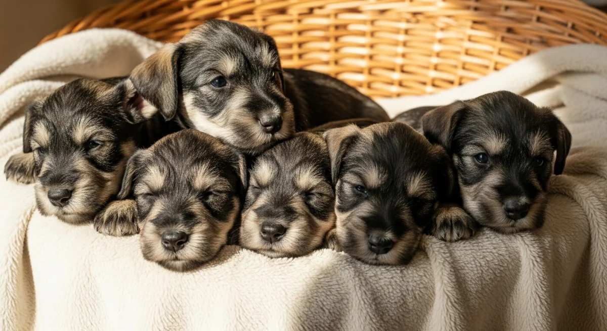 Chiot Schnauzer Moyen 3