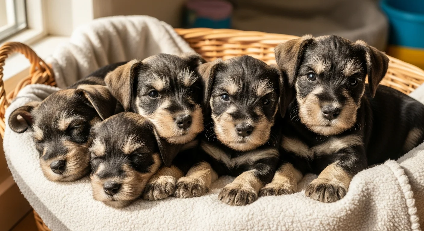 Chiot Schnauzer Nain