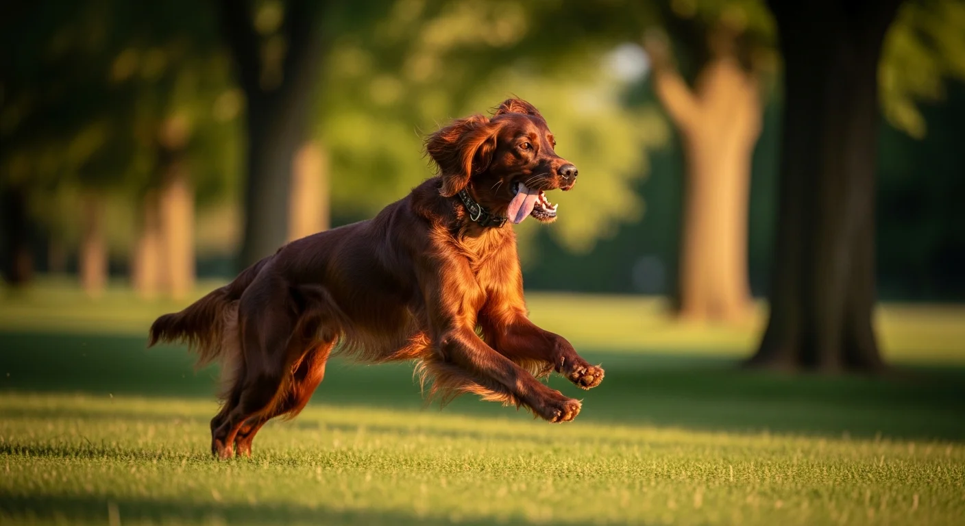 Setter Irlandais Rouge - histoire