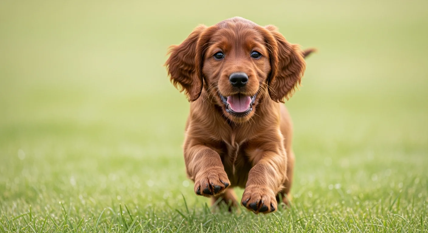 Chiot Setter Irlandais Rouge 2