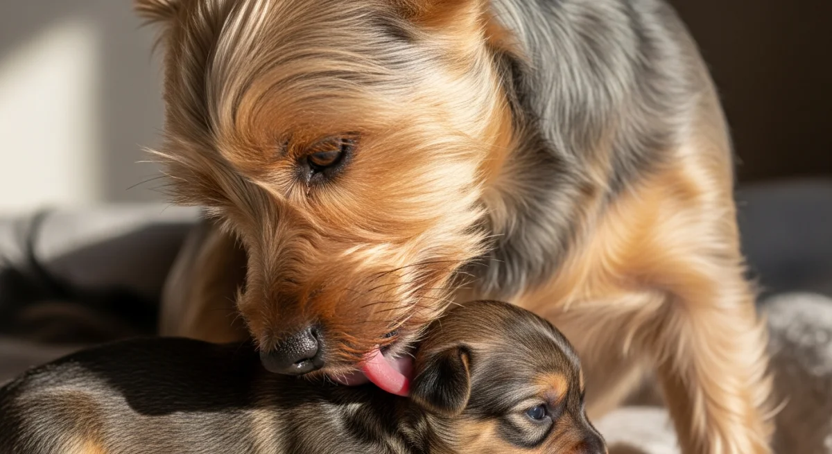 Chiot Silky Terrier