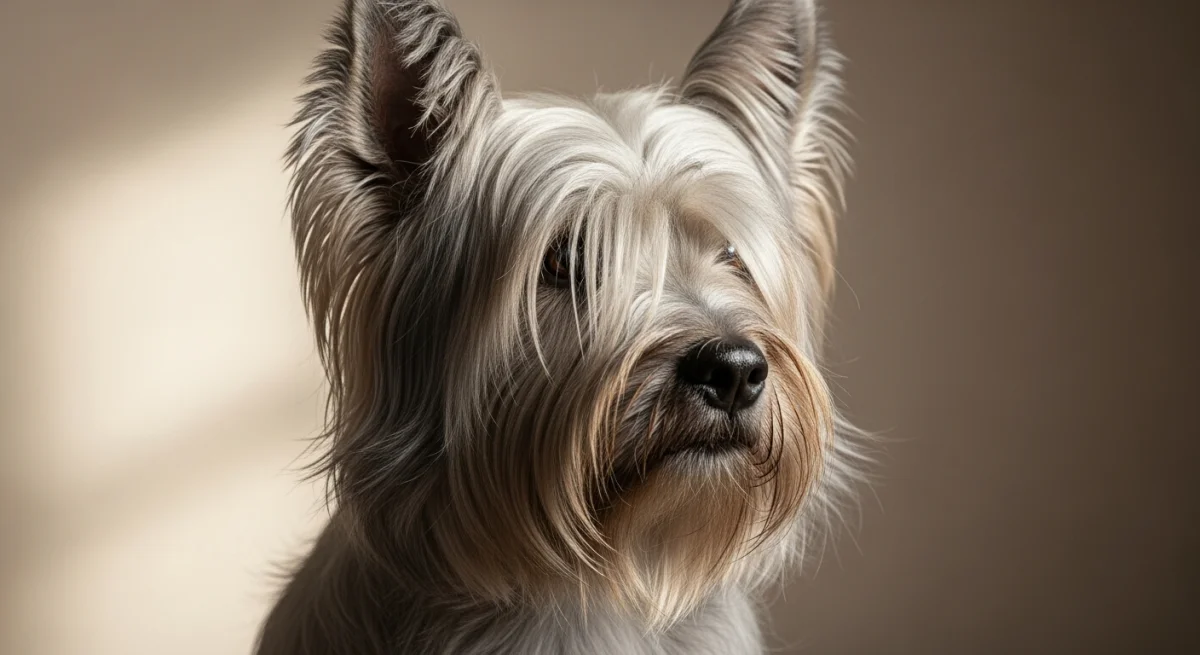 Portrait Skye Terrier
