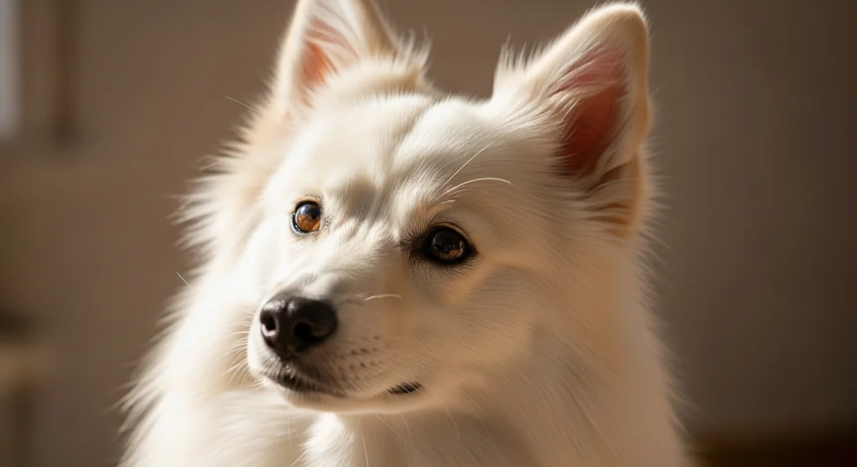 Portrait Spitz Allemand Moyen