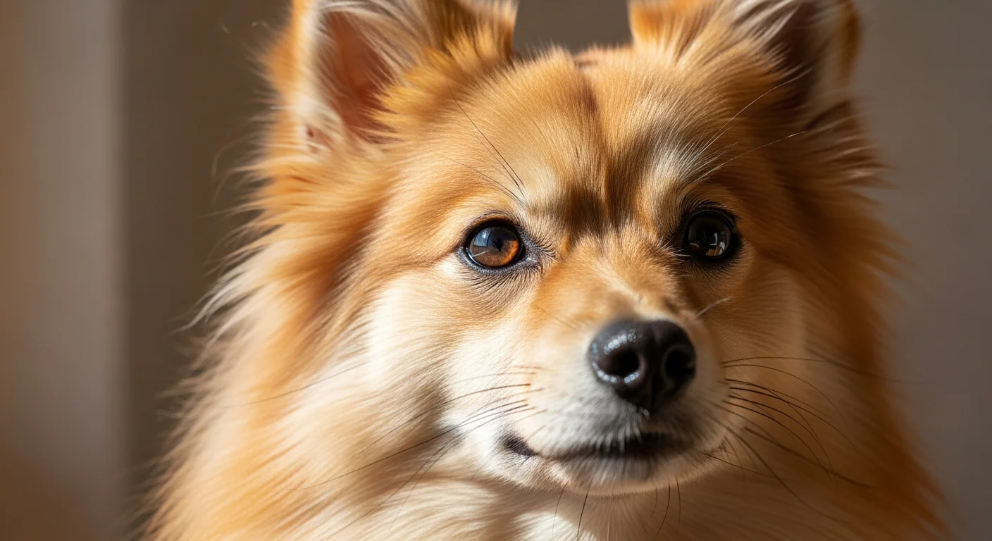 Portrait Spitz Allemand Nain