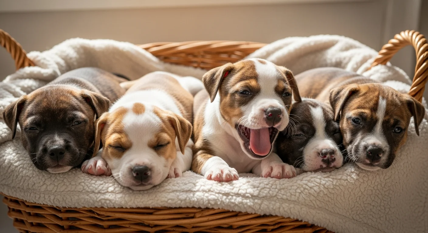 Chiot Staffordshire Américain 3
