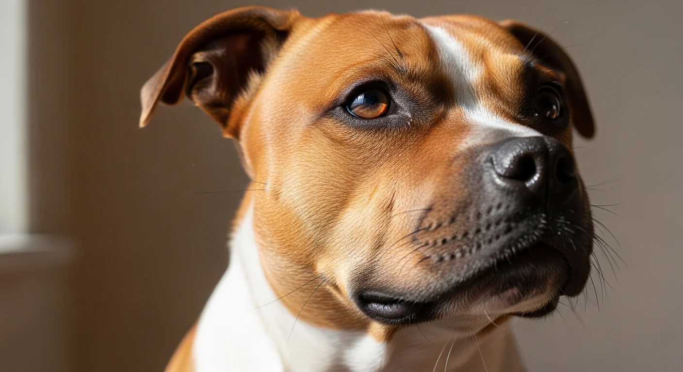 Portrait Staffordshire Bull Terrier