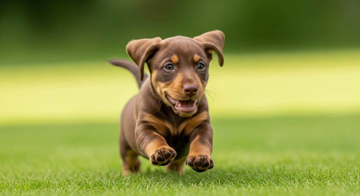Chiot Teckel Kaninchen 2