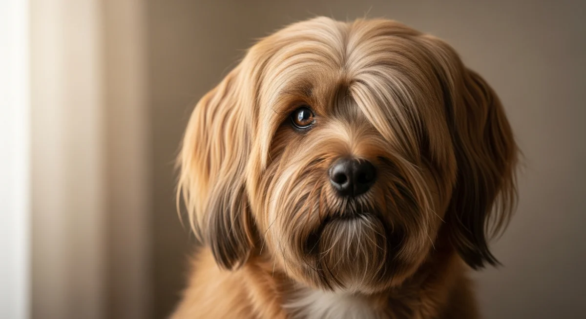 Portrait Terrier Du Tibet