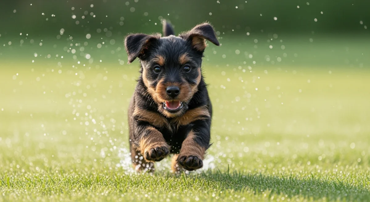 Chiot Terrier Noir Russe 2